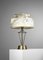 Grandes Lampes de Table ou de Chevet en Laiton Massif, Etats-Unis, 1960s, Set de 2 16