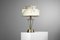Grandes Lampes de Table ou de Chevet en Laiton Massif, Etats-Unis, 1960s, Set de 2 3