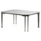 Coffee Table in Bronze and Glass with 8 Legs by Lothar Klute, Germany 1