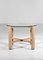 Modernist Oak Coffee Table in the Style of Jean Michel Frank, 1940s 8