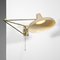 Verstellbare Swing Wandlampe aus lackiertem Metall von Maison Lunel, 1950er 10