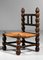 French Turned Wood Fireplace Chairs, 1960s, Set of 2, Image 3