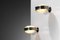 Italian Chrome and Glass Wall Lights by Sergio Mazza for Artemide, 1960s, Set of 2 3