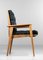 French Solid Oak Armchair in the Style of Pierre Guariche & Marcel Gascoin 15