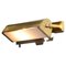 Art Deco Solid Brass Wall Lamp by Perzel, 1950s, Image 2