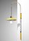 Kleine gelbe Swing Wandlampe von Stilnovo, 1950er 6