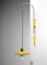 Small Yellow Swing Wall Lamp Attributed to Stilnovo, 1950s, Image 10