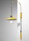 Small Yellow Swing Wall Lamp Attributed to Stilnovo, 1950s 1