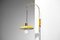 Small Yellow Swing Wall Lamp Attributed to Stilnovo, 1950s 7