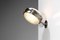 Italienische Chrom Wandlampe mit Gelenk von Sergio Mazza für Artemide, 1960er 3