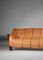 Large Brazilian MP 211 Sofa in Camel Leather by Percival Lafer, 1960s, Image 2