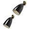 Large French Sconces in the Style of Pierre Guariche, 1950s, Set of 2 1