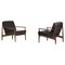 Danish Teak Armchairs in the Style of Grete Jalk, 1960s, Set of 2 1