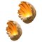 Large Shell Wall Lights by Serge Roche, 1940s, Set of 2 2