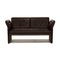 Dark Brown Leather JR 2750 Two-Seater Couch from Jori, Image 3