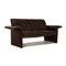 Dark Brown Leather JR 2750 Two-Seater Couch from Jori 7