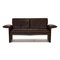 Dark Brown Leather JR 2750 Two-Seater Couch from Jori 1