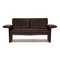 Dark Brown Leather JR 2750 Two-Seater Couch from Jori, Image 1