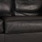 Sofá de dos plazas DS118 de cuero negro de de Sede, Imagen 3