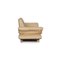 Cream Leather Rossini Two Seater Couch from Koinor 11
