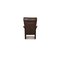 Dark Brown Leather JR 2750 Two-Seater Sofa, Armchair & Footstool from Jori, Set of 4 11