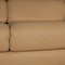 Cream Leather DS 43 Two-Seater Couch from de Sede, Image 4