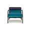 Blue Leather Cycle Armchair from Cor 9