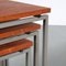 Tables Gigognes en Teck, Pays-Bas, 1960s, Set de 3 8