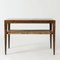 Side Table with Rattan Shelf by Severin Hansen for Haslev 2