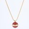 Carnelian Diamond Possession Pendant Necklace in 18 Karat Rose Gold from Piaget 13