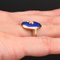 Lapis Lazuli Diamond Amulette Ring in 18 Karat Yellow Gold from Cartier, Image 8