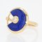 Lapis Lazuli Diamond Amulette Ring in 18 Karat Yellow Gold from Cartier, Image 4