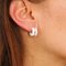 Weißgold Ultra Hoop Ohrringe mit Diamanten von Chanel 7