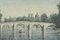 Pierre Desaules, Pont Royal, Paris, 1940, Watercolor on Paper, Framed 1