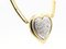 18 Karat Gold Clip Earrings & Necklace, Set of 2, Image 8