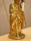 Französische Statue aus vergoldeter Bronze, 19. Jh. Von Dominique Alonzo 5