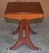 Vintage Flamed Mahogany Nesting Tables, Set of 3 9