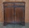 Vintage Mahogany Two Drawer Library Bookcase Sideboard 2