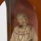 Statuetta tradizionale in legno raffigurante un santo, anni '50, Immagine 4