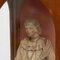 Wooden Traditional Figure in a Niche of a Saint, 1950s 4