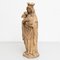 Vintage Plaster Virgin Traditional Figure, 1950s 9