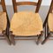 Mid-Century Modern Wood Rattan N.19 Chairs by Charlotte Perriand, Set of 6 4