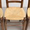 Mid-Century Modern Wood Rattan N.19 Chairs by Charlotte Perriand, Set of 6 7