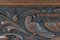 Appendiabiti da parete antico in quercia intagliata a mano e ottone, Francia, inizio XX secolo, Immagine 5