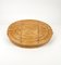 Bamboo, Rattan & Brass Oval Serving Tray, Italy, 1970s, Image 11