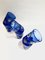 Vintage Italian Blue Cobalt Murano Glass Drinking Glasses from Ribes Studio, Set of 6, Image 3