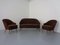 German Cocktail Sofa and Chairs, 1960s, Set of 3, Image 20
