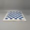 Blue & White Volterra Alabaster Chess Set, Italy, 1970s, Set of 33 5