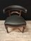 Napoleon III Walnut Office Chair, Image 1