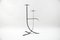 French Handmade Candlestick in Wrought Iron, 1960s, Image 1